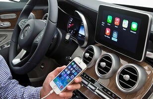 Apple is launching its CarPlay system image