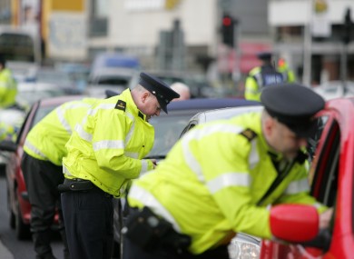 The Garda Operation: penalty points for drivers on mobile phones image