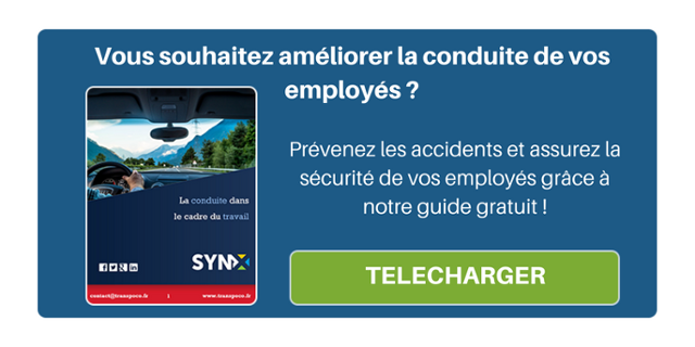 Vous souhaitez améliorer la conduite de vos employés ? Prévenez les accidents et assurez la sécurité de vos employés grâce à notre guide gratuit !