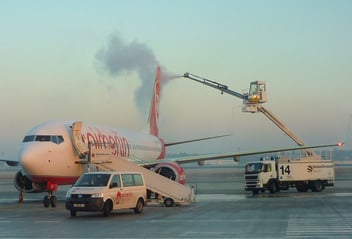 Welcome to the winter aviation season - or the season of de-icing